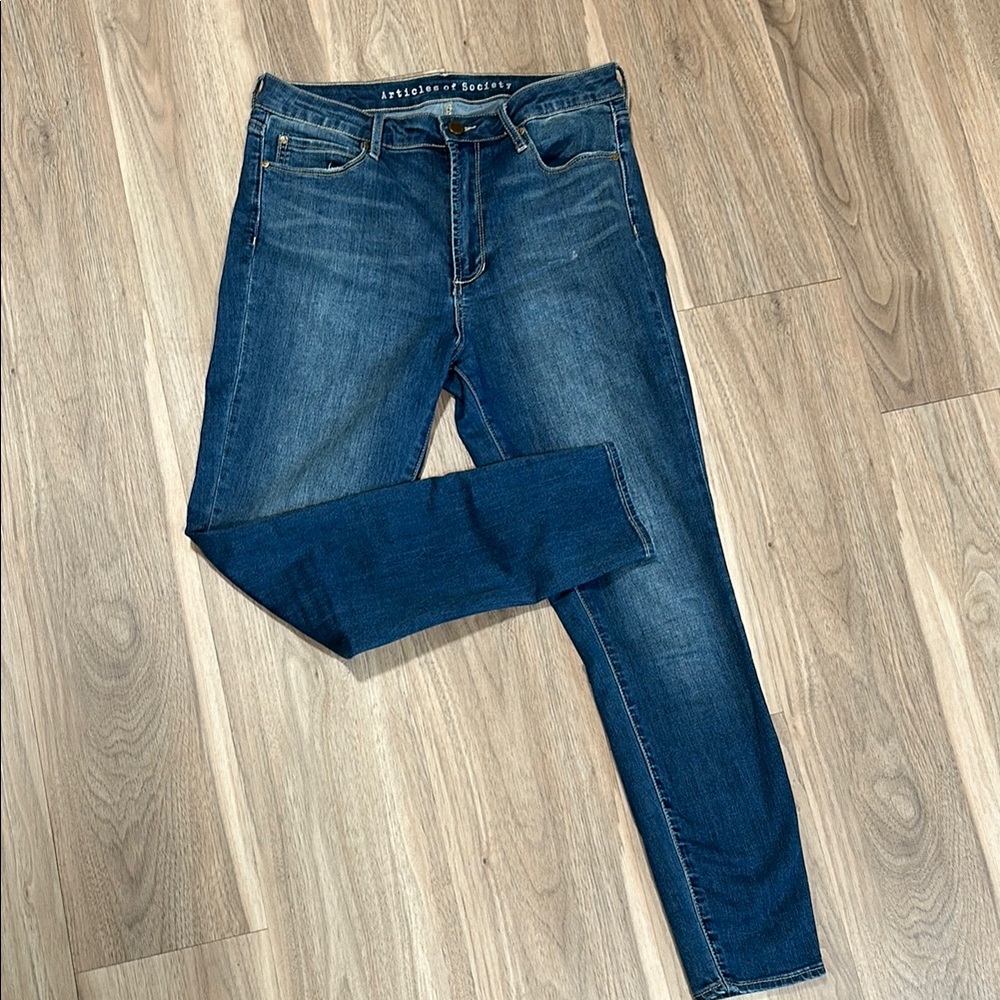 Blue Skinny Jeans